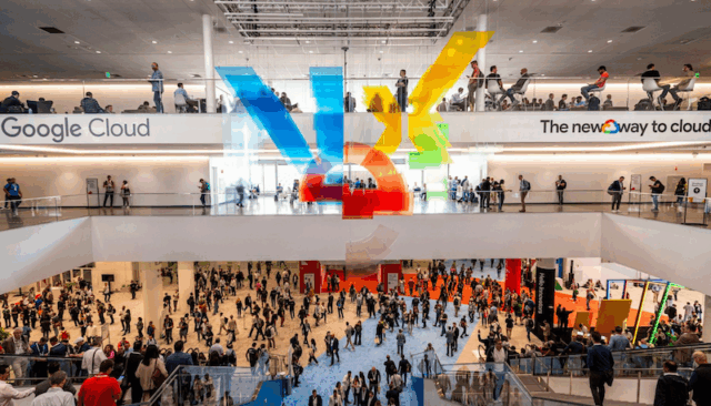 A Google Cloud conference